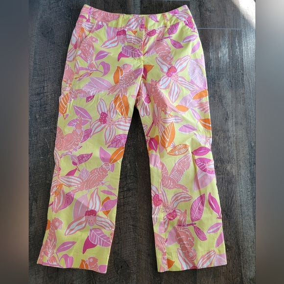 Lilly Pulitzer Capri Pants - Picture 1 of 3